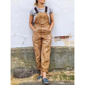 Duck Bib Overalls Canvas Workwear Dungarees